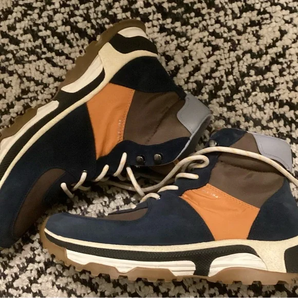 Coach | Shoes | Coach Mens Sneakerboot In Blue Orange And  display picture 2